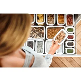 Emsa Optima rechteckig transparent 0,45 l 5-teiliges Set