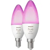 Philips Hue White & Color Ambiance E14 470 lm 5,3 W Doppelpack