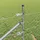 vidaXL Zaun 25 x 0,5 m Silber/Stahl