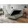 venasi ROMA Boxspringbett 140x200 mit 2 Bettkästen und TOPPER H2/H3 Matratze GRAU Aragon 83 - Grau