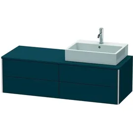 Duravit XSquare Waschtischunterbau wandhängend XS4913, 4 Schubkästen, 1400 x 548mm × 40 × 54,8 cm,