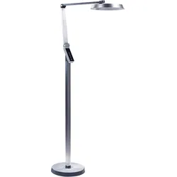 Stehlampe LED silber 170 cm rund CARINA