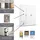 Rauch Wäscheschrank VOYAGER 93 x 194 x 53 cm Alpinweiß/Eiche Artisan