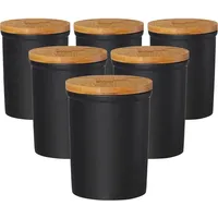 Ritzenhoff & Breker Jasper 800 ml schwarz 6er Set