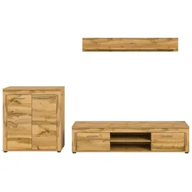 Möbel Kraft Wohnwand ¦ holzfarben ¦ Maße (cm): B: 255 H: 159 T: 35.0