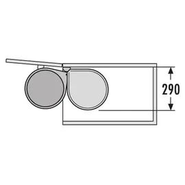 HAILO Mono 15 l Weiß