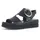 Gabor Plateau-Sandalette Damen Schwarz 36