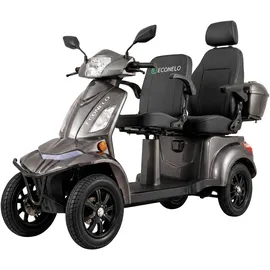 ECONELO E-Seniorenmobil VISTA Quarter-1L Elektromobil grau
