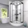 AcquaVapore Komplettdusche Duschkabine Fertigdusche Dusche D58-50t1-ec 90x90 cm, Mit 2k Scheiben Versiegelung