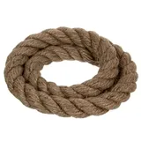 NAJDER - Juteseil - Naturfasern - gedreht Tauwerk - Hanf Jute Tau Seil - Seil für Barrieren und Geländer - Durchmesser 12 mm, 1 Meter