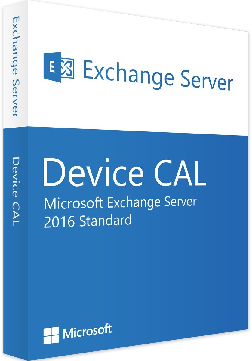 Microsoft Exchange Server 2016 Standaard, 1 apparaat CAL