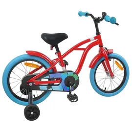 vidaXL Kinderfahrrad 16 Zoll Farbe Rot