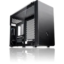 RAIJINTEK Ophion EVO Mini-ITX Compact Gaming PC Gehäuse mit Gehärteten Glaswänden und Wabenlüftung, Tempered Glass, Aluminium, 174×375×290 mm, Schwarz