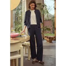 Cecil Blouson aus Jersey mit Knontrastdetails Blau L