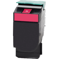 W&P Recycling Toner ersetzt Lexmark 80C20M0 802M magenta