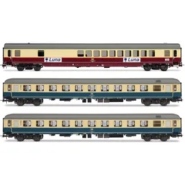 Rivarossi 3-tlg. Set Nachtschnellzug „Luna“ 4349 H0
