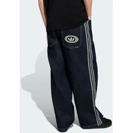 adidas 90s ALTERNATIVE SPORT WIDE LEG SKATER JEANS - Night Navy - 38"