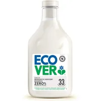 Ecover Zero Sensitive Weichspüler (1 L/33 Waschladungen), Weichspüler ohne Duft mit pflanzenbasierten Inhaltsstoffen, Ecover Weichspüler für weiche Wäsche und leichtes Bügeln