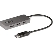 Startech 30cm DisplayPort 1.4 auf 3X HDMI MST Hub, Dreifach 4K 60Hz, HDR