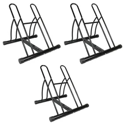 Baumarktplus Fahrradständer für 6 Fahrräder DUO Räder Fahrrad Ständer Rad schwarz Twin