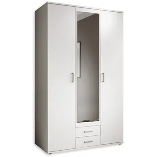 Die Möbelfundgrube Karl 120 x 195 x 55 cm Weiß