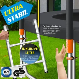 Kesser Gartentrampolin 244 cm orange
