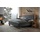 Hasena Boxspringbett 140-180 cm Braun / Dunkelgrau, Liegefläche:180 x 200 cm, Topper:Base-Topper
