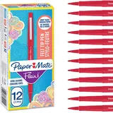 Paper Mate Flair Filzstifte 12 St. 0,7 mm Rot