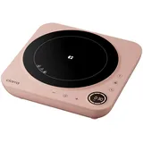 CIARRA CBTIH1A-P Induktionskochfeld 1 Platte 2000W Tragbares Induktionskochplatte Induktion Kochfeld Einzel mit 8 Leistungsstufen 8 Temperaturstufen 4-Stunden Timer Touch-Steuerung
