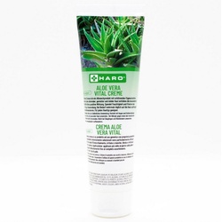 HARO-MC Feuchtigkeitscreme HARO Aloe Vera Vital Creme, mit schützenden Eigenschaften, bei alternder, gereizter, müder Haut, wohltuend nach Sonnenbad, spendet Feuchtigkeit und Frische den ganzen Tag, Tube 100 ml, 1-tlg.