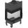 Hitze Albero AL9L.H-D Metall Schwarz