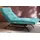 KAWOLA Relaxliege AMERIVA Velvet 80 x 110 x 158 cm Smaragd mit Kissen und Kopfteil