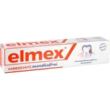 Elmex Zahnpasta mentholfrei mit Faltschachtel 75 ml