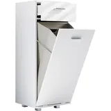 VCM Holz Wäscheschrank Wäschetruhe Wäschebox Wäschekorb Maße ca. H. 101 x B. 40 x T. 35 cm.