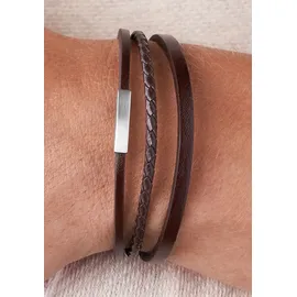 Fossil JF03323040 Armband braun/silber 563390C00 Größe Unisex