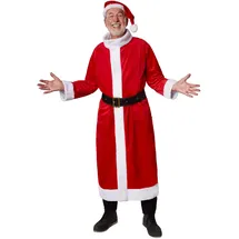 Tectake tectake® Mantel Weihnachtsmann klassisch