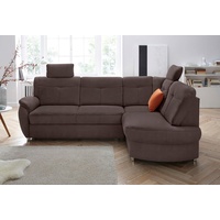 sit&more Ecksofa »Sonoma«, braun