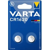 Varta CR1620, Lithium Coin, 2 Pack
