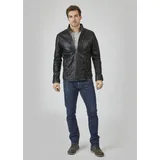 Bugatti BUFIDELIO Lederjacke Schwarz 50