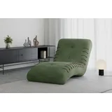 moeblo Chaiselongue SPLINE Holzwerkstoff 83 x 80 x 172 cm Dunkelgrün