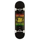 Tony Hawk SS180 Skateboard Stacked Logo 8.0 schwarz|bunt|orange 8"