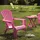 PROGARDEN Dolomiti Stapelsessel 75 x 86 x 86 cm lime green