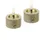 MARELIDA Teelichter Lina 4,4 cm 2 St. gold