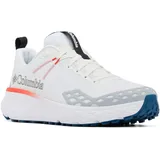 Columbia Wanderschuhe, leicht, Zuglasche, für Herren, 100 WHITE, POPPY R, 43