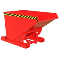 Bauer Südlohn Spänebehälter S4A 1200, lackiert, Feuerrot
