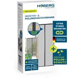 Hoberg Insektenschutz-Vorhang 100 x 210 cm Schwarz