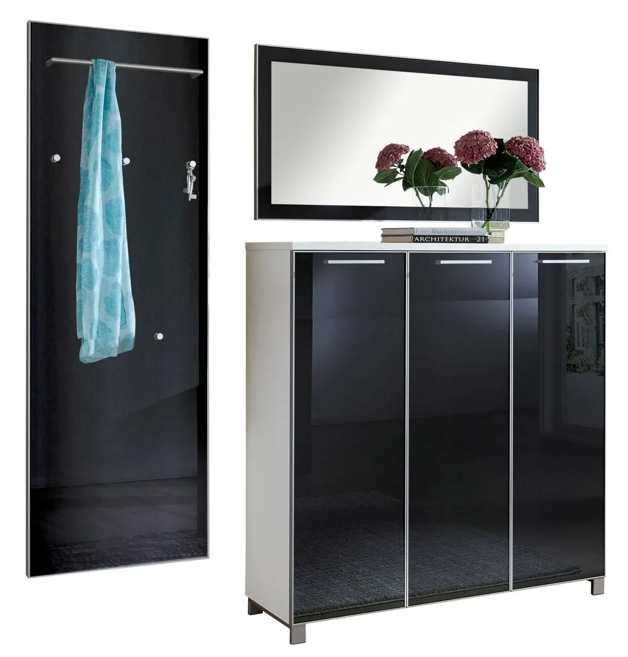 VOSS Garderoben-Set 3-tlg. (Set55) SANTINA - B/H/T ca. 196,00x195,00x37,00