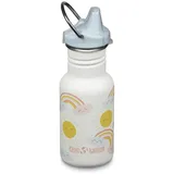 Klean Kanteen 355ml Kid Narrow Sippy Cap - Trinkflasche - Rainbows