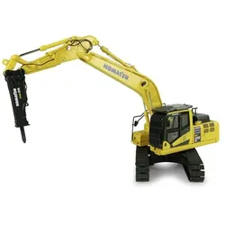 Komatsu PC210LCi-11 Kettenbagger mit hydraulischem Brecher Modell von Universal ...