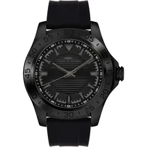 FYNCH-HATTON FYNCH HATTON Herren Analog Quarz Uhr mit Silikon Armband FHT-0018-PQ